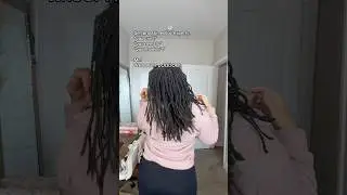 Когда же люди поймут, что это мои волосы и мой путь? Мне всё равно! #locjourney #locs #fyp