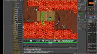 Tibia Monk Lv 34~35 Fist 80+ - FÍBULA Bestiary Carrion Worm - Exploração Sul Thais Bestiary parciais