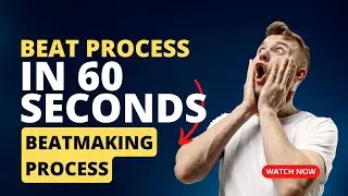 Beat Process in 60 Seconds #beat #beatmaking #beatmakingtutorial #beatgoinhard #musicmaking
