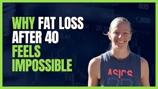 Why Fat Loss After 40 Feels Impossible (and the System That Finally Works)