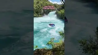 Huka Falls Jet A Thrill Ride in Taupo