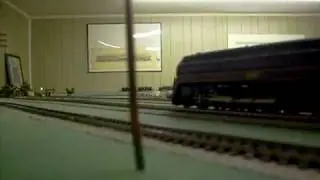 UP Doubleheader Passing N&W Passenger train HO scale