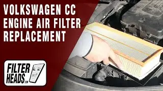 How to Replace Engine Air Filter 2012 Volkswagen CC 2.OL L4 | AF3896, TA14622
