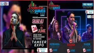SAJAAD ALI | LIVE MUSIC CONCERT | TAMEER EXPO 2022 | PAKISTAN'S LARGEST REAL ESTATE EXPO