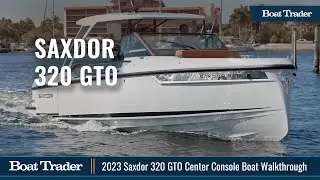 Saxdor 320 GTO Center Console Cruiser Boat Walkthrough Review