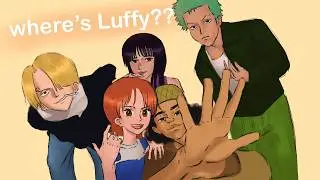 Drawing the OG Straw Hat Crew in a Semi-Realistic Art Style (+ Yap Session)