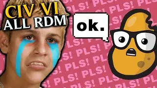 Далтос обнаружил уязвимость в игре McWhiskey | CIV VI EPSMOD All Random #4 с картофельным McWhiskey