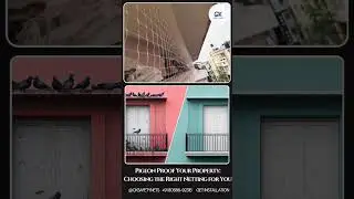 Pigeon Proofing Your Property? This is the Netting You Need. Birds net for balcony