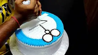 doraemon cake decoration | Fancy cake design