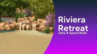 NEW KIT | Riviera Retreat | Sims 4 Speed Build
