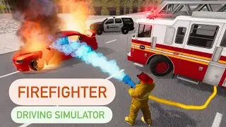 Real Fire Truck Driving Simulator 2021 | Fireman's Daily Job Game | Android/IOS