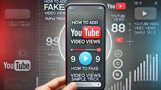 Fake views youtube video per🤪| YouTube Fake Views Trick _ fake views | Simple Trick