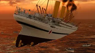 Britannic 2000 Sinking Animation Scene | 25 Year Anniversery