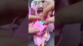 Barbie Dress Up 💖 All Pink Outfit #asmr #toys #shorts