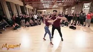 Dimitris & Yolena (La Secta DC) - Salsa Romantica Class!
