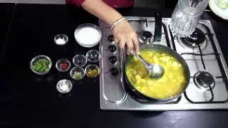 Dahi ke Aloo - Dahi wale Aloo - Potato Curry with Yogurt Gravy