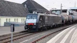 MRCE BR 189 ES 64 F4 008 at Celle 18 October 2013