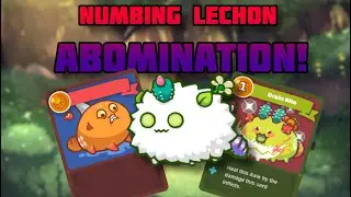 NUMBING LECRETION META  | 2900 MMR GAMEPLAY | AXIE INFINITY #9