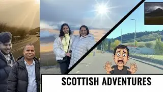 Papa ko laga darr | Bro ne miss kiya view|  Mummy ka airplane view✈️ | Glencoe | Scotland Trip