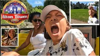 ALTON TOWERS RIDES VLOG