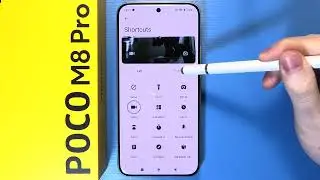 POCO M8 Pro 5G: Как настроить ярлыки на экране блокировки