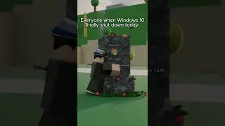 End of an Era 😭 #animation #roblox #windows10