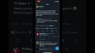 Fousey reaction to DeenTheGreat getting kicked from Happy Punch promo