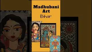 Madhubani Art of Bihar #art #bihar #madhubani #artist #artform #painting