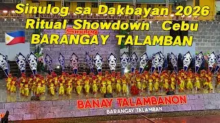 Sinulog sa Dakbayan 2026 TALAMBAN Ritual Dance Showdown Festival Cebu City | Sinulog 2026