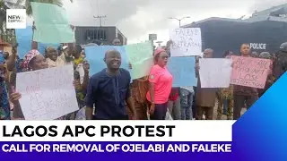 Lagos APC Protest: Call for Removal of Ojelabi and Faleke