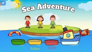 Sea Adventure game for kids learning and Fun | Baby learning video