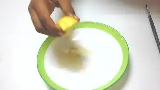 secret writing with lemon juice