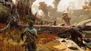 Atreus race with Angrbo&eth;a to Medallion | God of War Ragnarok | No commentary | Gameplay