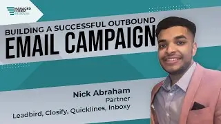 Successful Outbound Email Campaign for Software Agency | ManagedCoder Podcast | ft. Nick Abraham