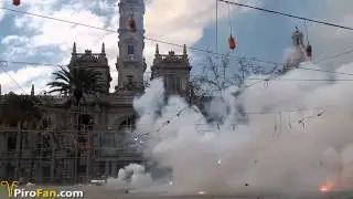 Mascletà 19 de Marzo Fallas 2012 - Pirotecnia Caballer (Vicente)