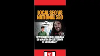 Local SEO vs National SEO