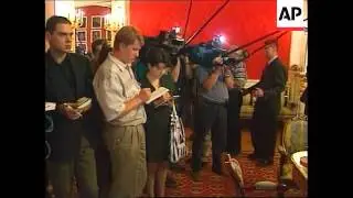RUSSIA: MONTENEGRO PRESIDENT DJUKANOVIC VISIT