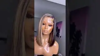 Blunt cut wig is a must have for this summer time 😍 Shop AMINYTIBEAUTY.com