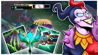 This is how Shaco Support Carries! (Full Game)