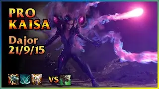 PRO Kaisa Replay Astralis [Dajor/dajor25] | KDA 21/9/15 SUP (EUW)