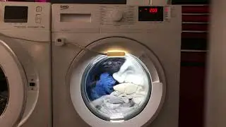 Beko WTK104121W cotton 60°c standard (nearly full cycle-phone cut out)