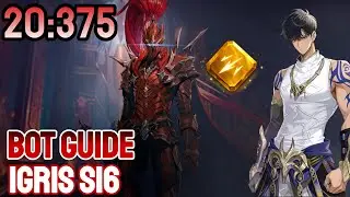 (20s) IGRIS ||BOT GUIDE|| S16 BATTLEFIELD OF TIME [Solo Leveling Arise]