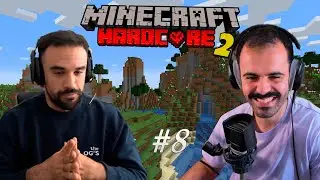 PROBLEMAS CONYUGALES 💔| IlloJuan y Andr&eacute;s en MINECRAFT HARDCORE 8
