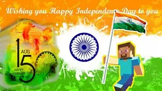 Celebrating Independence Day 15 August In Minecraft\Independence Day Spacial In Minecraft Gameplay🇮🇳