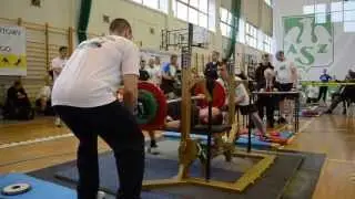 Adam Abramczuk - Strefa MOCY RIO Wellness Club - wyciskanie leżąc 100 kg