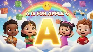 Alphabet Song, Letter A | Preschool Learning & Phonics Fun for Children