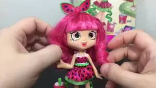 SHOPPIES PIPPA MELON DOLL REVIEW - NEW WATER MELON SEASON 8 SHOPKINS DOLL