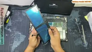 Dell Latitude 5300 Battery Replacement | How to Change dell latitude 3500 keyboard.#dellbattery 