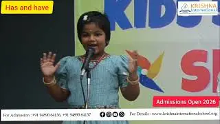 KG Kids Spoken Activity | Kids Spectra Skill Day 2026
