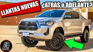 ¿DONDE PONGO MIS LLANTAS NUEVAS SI SOLO COMPRO 2?